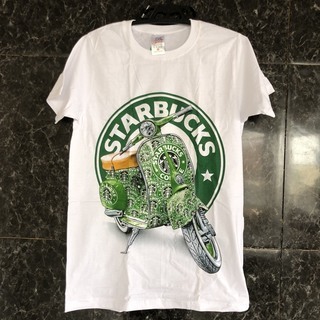 【新品・未使用】タイのスターバックスTシャツ　STARBUCKS