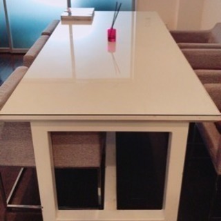 【☆50%値下げ☆】有名TV番組使用ダイニングセット ※7/31まで※