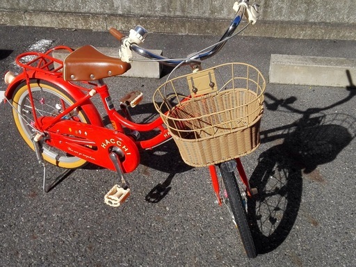 子供用自転車 16インチ ブリジストン ハッチ 赤 Peace 南草津の自転車の中古あげます 譲ります ジモティーで不用品の処分