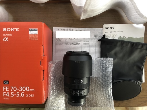 美品■ワイド保証おまけ付■ソニー SONY FE 70-300mm F4.5-5.6 G OSS SEL70300G