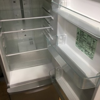 2014年製 Panasonic パナソニック 168L 冷蔵庫 NR-B177W-S