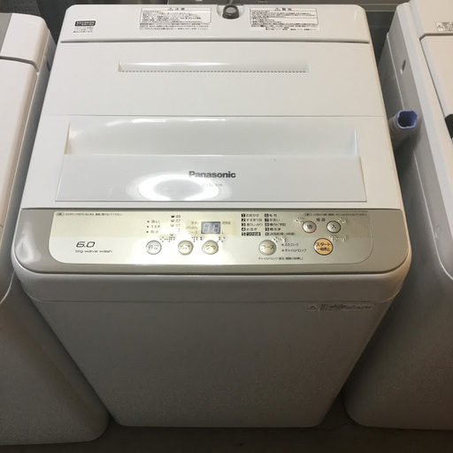 【送料無料・設置無料サービス有り】洗濯機 2017年製 Panasonic NA-F60B10 中古