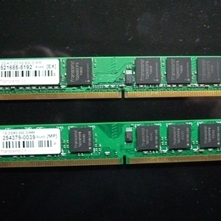 ジャンク　デスクトップPC用メモリ　DDR2 800 DIMM ...
