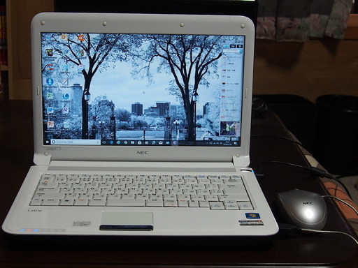爆速!Corei7クワッドLaVie/新品SSD240MLC/メモリ６GB/Office HandB付き/win10