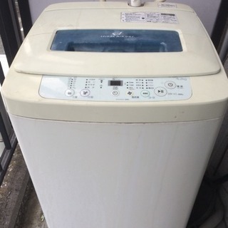 洗濯機(5万円相当)差し上げます。