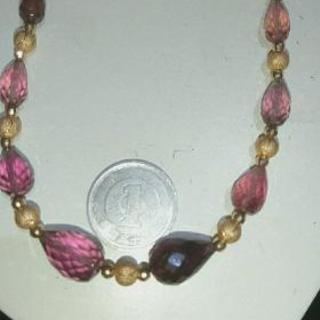 14金ピンクゴールド！鑑別書ありピンクトルマリンネックレス！