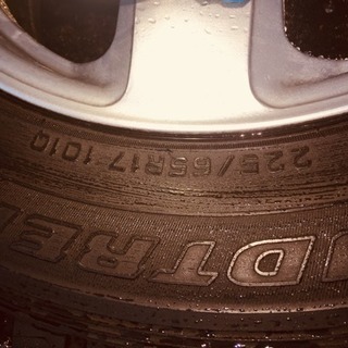 価格さげました 、ハリアー用スタッドレスタイヤ 4本セット