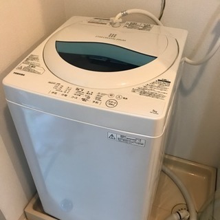TOSHIBA 5㎏洗濯機 型番AW-5G5
