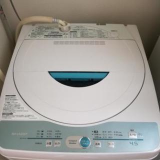 【０円】シャープ2008年製洗濯機差し上げます。
