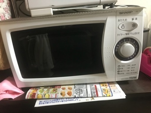 電子レンジ SHARP ホワイト