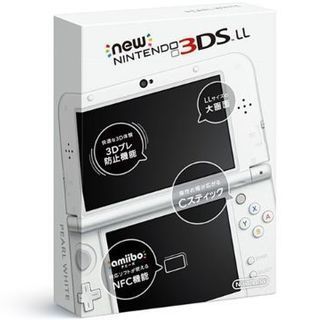 【NEW　3DSLL／new　3dsll／ホワイト／白】ご自分用...