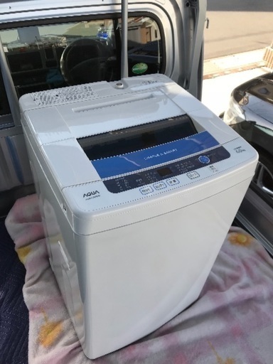 AQWーS60B2013年製６キロ全自動洗濯機千葉県内配送無料！設置無料！