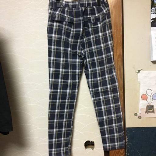 チェック スキニーパンツ れにやん 武蔵溝ノ口のパンツ レディース の中古 古着あげます 譲ります ジモティーで不用品の処分