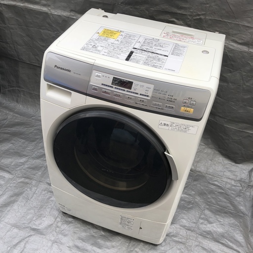▼11年製 Panasonic パナソニック ドラム式洗濯乾燥機 容量6.0kg/乾燥3.0kg NA-VD100L 洗濯機 左開き調布市
