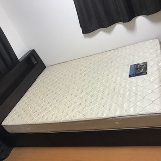 【美品】ダブルベッド