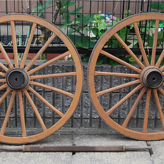大八車 車輪＋軸