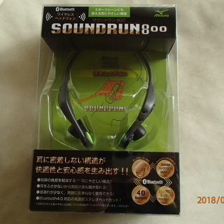 MIZUNO ワイヤレスヘッドフォン サウンドラン800[UNI...