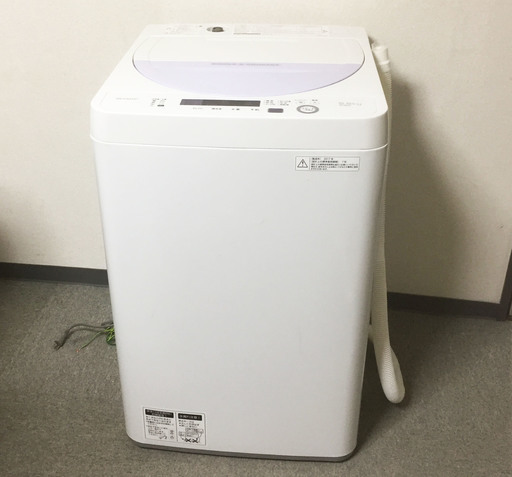 中古☆SHARP 洗濯機 2017年製 5.5Kg