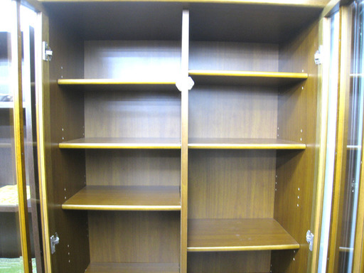 手稲リサイクル 引き出し付き 大きい本棚 書棚 ブラウン系 ￥13,800