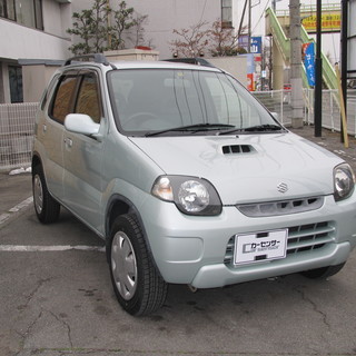 ☆自社分割でも車が買えます☆　ｽｽﾞｷ　kei　x　4ＷＤﾀｰﾎ...