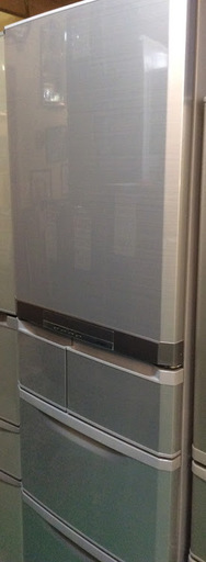 【送料無料・設置無料サービス有り】冷蔵庫 2014年製 MITSUBISHI MR-B42X-S 中古