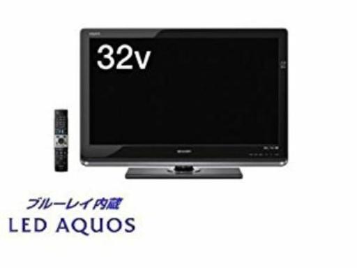シャープ 32V型 液晶 テレビ AQUOS LC-32DR3 ハイビジョン ブルーレイレコーダー内蔵