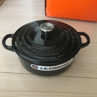 【未使用】ル・クルーゼ(LE CREUSET) ルクルーゼ ココット・ロンド18センチ
