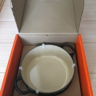 【未使用】ル・クルーゼ(LE CREUSET) ルクルーゼ ココット・ロンド18センチ