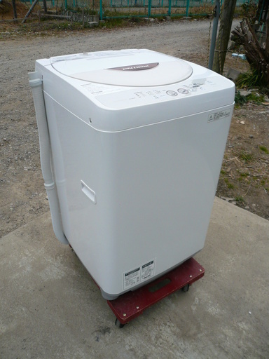 シャープ 4.5kg 全自動洗濯機　ベージュ系SHARP ES-GE45P
