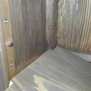 カウンターテーブル！　カウンターレジ台　ウォールナットテーブル