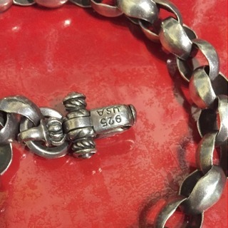 シルバー925ウォレットチェーン