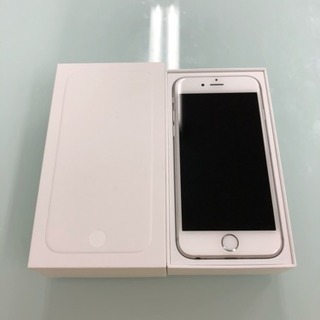【極美品】iPhone6 64G au  シルバー