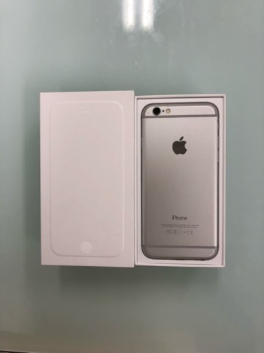 【極美品】iPhone6 64G au  シルバー