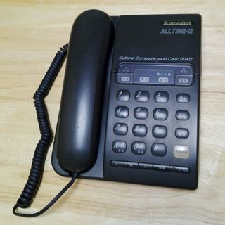 【終了】電話機 PIONEER TF-A12-K