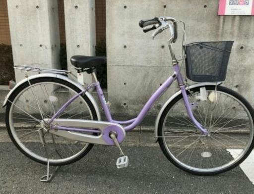 自転車 紫