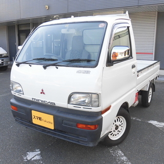 福岡県　ミニキャブトラック　5速・4WD　白960　車検H31年...