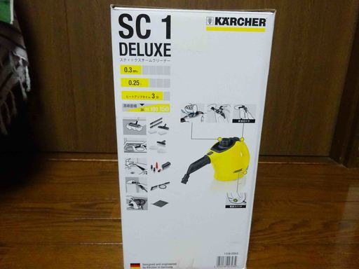 KARCHER ケルヒャー　スティックスチームクリーナー　SC1　DELUXE　新品未開封