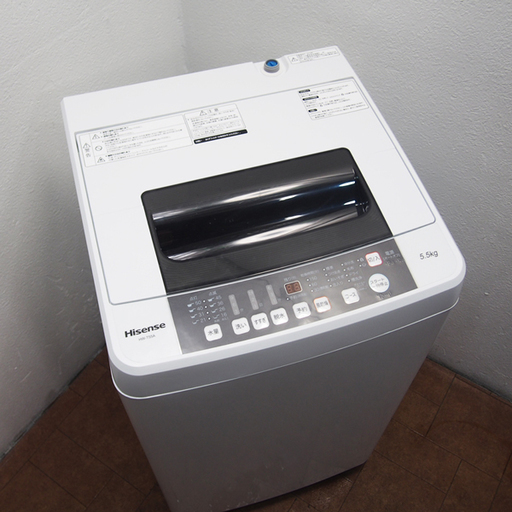 美品 静音設計モデル 2016年 洗濯機 JS42