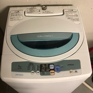 洗濯機 HITACHI 2009年製