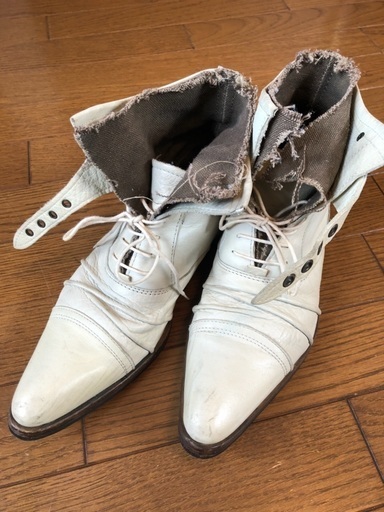 高級メーカー alfredoBANNISTER 2way ブーツ