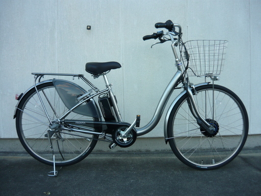 ブリヂストン 電動自転車　 フロンティア　ロイヤル　新品・試乗車　　F6R36 　シルバー　引取り限定