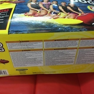 【受渡済】未使用(未開封)  バナナボート ５人乗り JUMBODOG トーイングチューブ