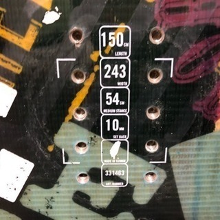 スノーボード3点セット！板、ブーツ、ビンディング！