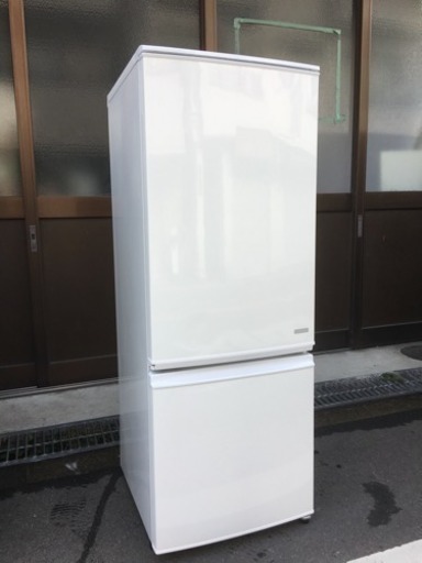 SHARP  ノンフロン冷凍冷蔵庫 SJ-C17Y-W  【2014年製】