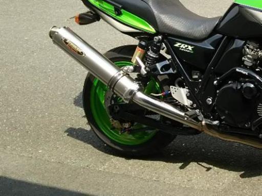 ZRX1200R専用 ストライカー ボルトオンサイレンサー