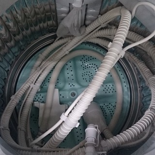 福岡 糸島 2015年製 SHARP 7.0kg 洗濯機 ES-GE70P 0203-21