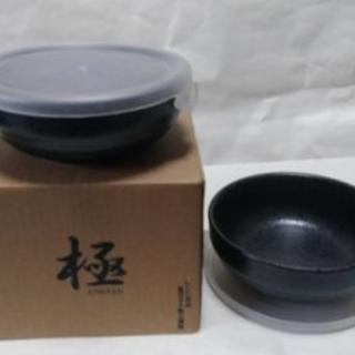 電子レンジ対応蓋付き陶器小鉢(新品)