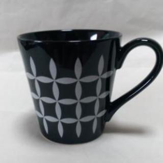 黒のコーヒーカップ(新品)