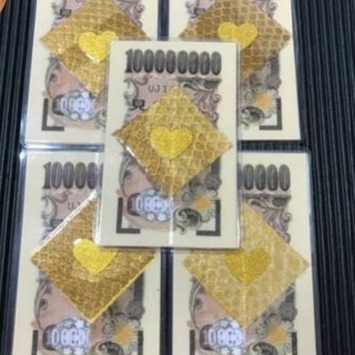 金運アップ　蛇の脱け殻　風水　縁起物　一億円のミニお札付き！