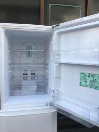 MITSUBISHI  ノンフロン冷凍冷蔵庫   MR-P15EA-KW   【2017年製】